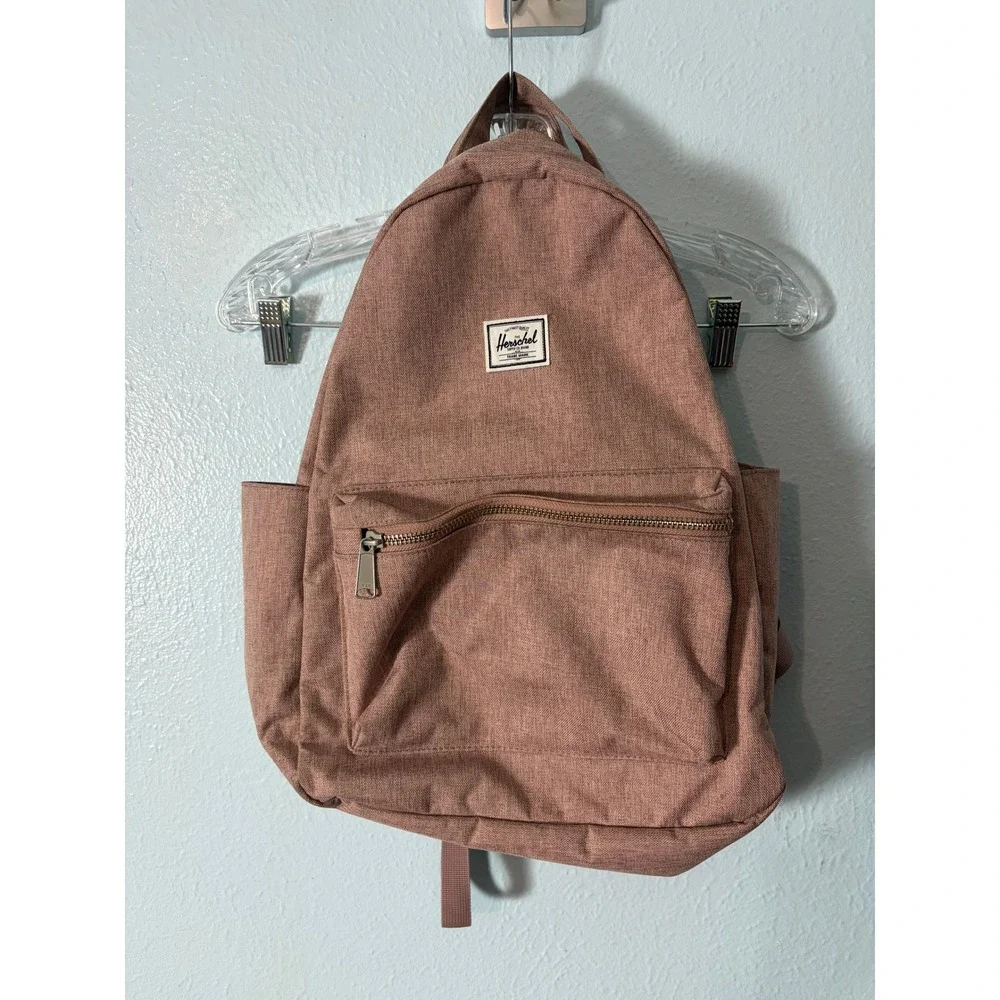Herschel Supply Co Classic Backpack Dusty Rose Mauve Heathered Pink 18x15 Travel